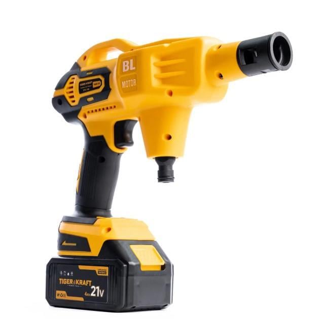 Мойка высоко давления TigerKraft WSH 28 бесщеточная аккумуляторная 21V 4Ah 40 бар (2104618481)