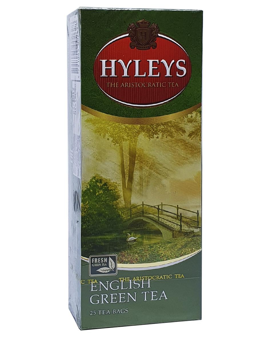 Чай зеленый в пакетиках Hyleys Английский 25 шт. х 2 ч (663)
