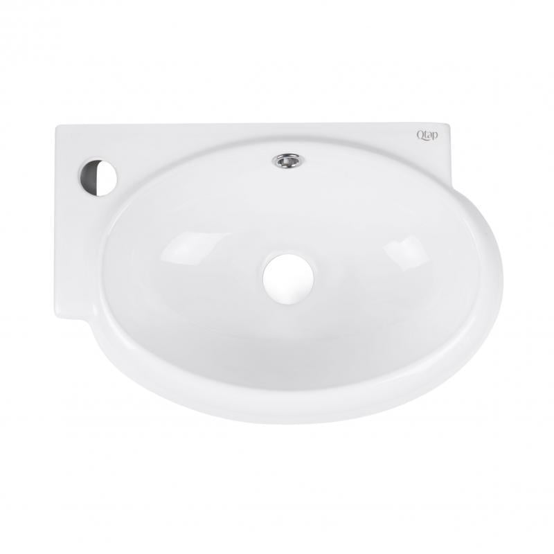 Раковина Qtap Leo 430x290x140 см White (QT11115011LWN)