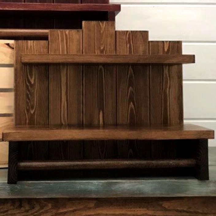 Полка для ванной из дерева Борлер Капучино (ВНП/015809)