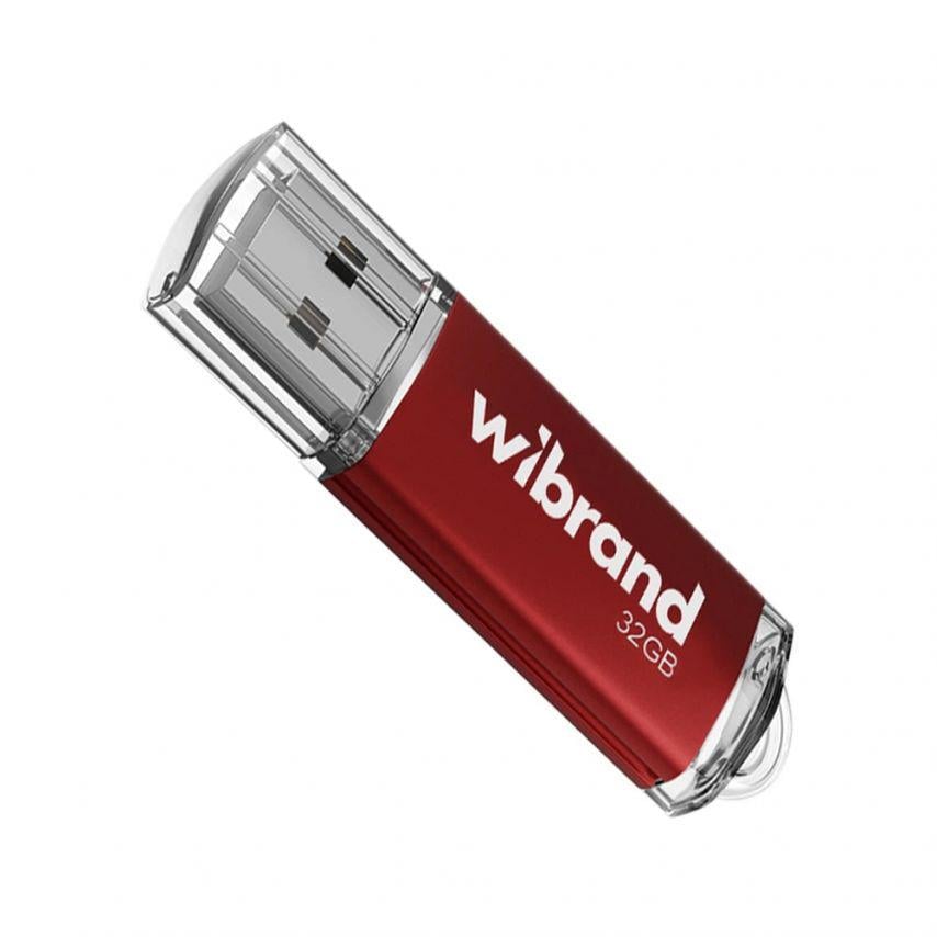 Флеш-пам'ять USB Wibrand Сougar 32GB USB 2.0 Red Флеш-пам'ять USB Wibrand Сougar 32GB USB 2.0 Red