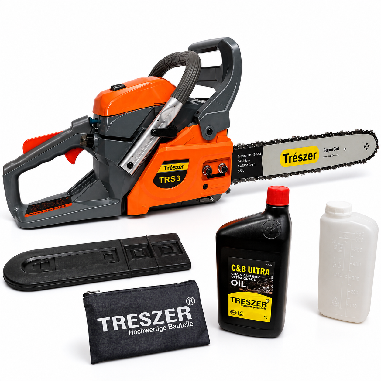 Бензопила TRESZER 1800 Вт 210 мл (TRS3)