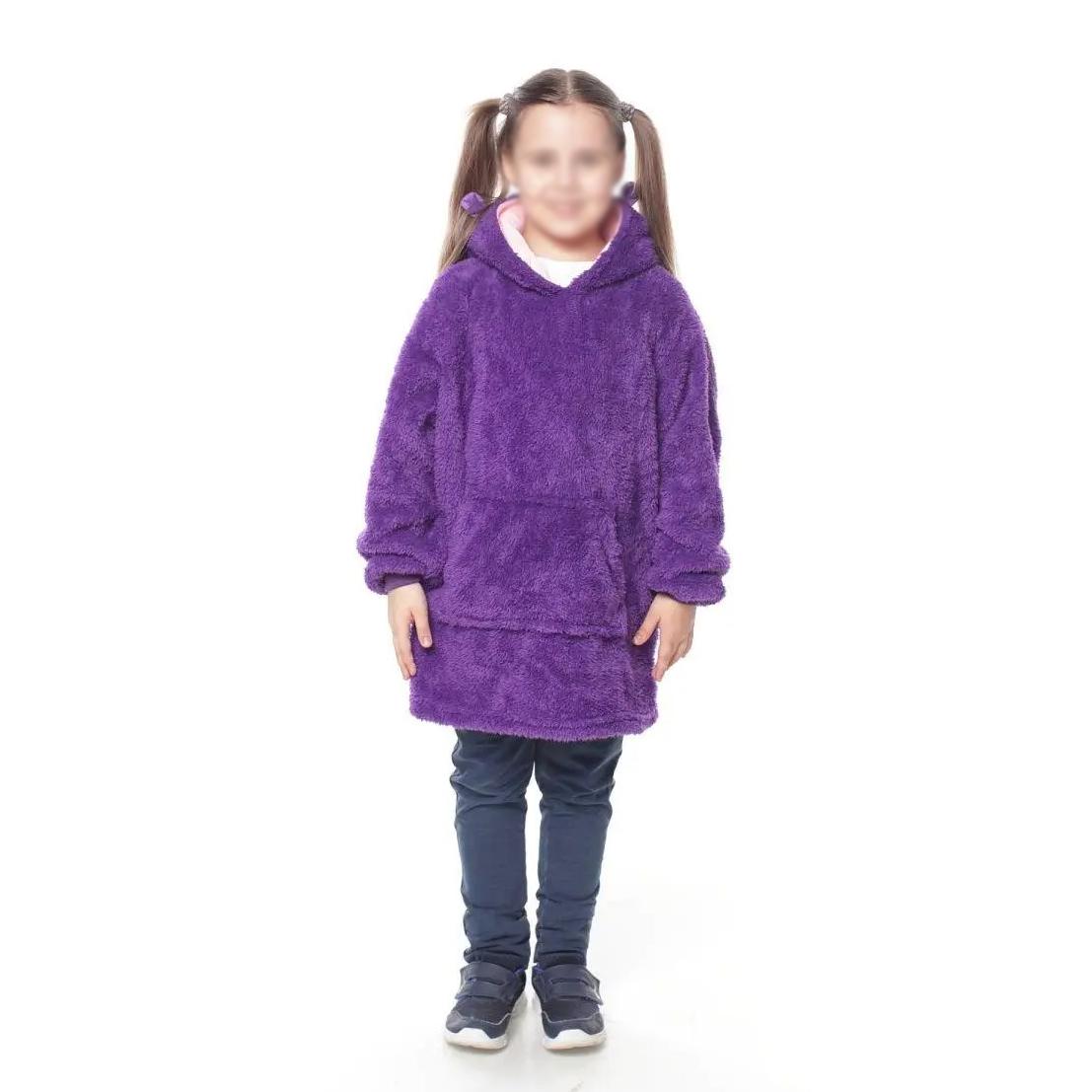 Детский худи с капюшоном трансформер Huggle Pets Hoodie Фиолетовый единорог (1009546-Violet-1) - фото 1