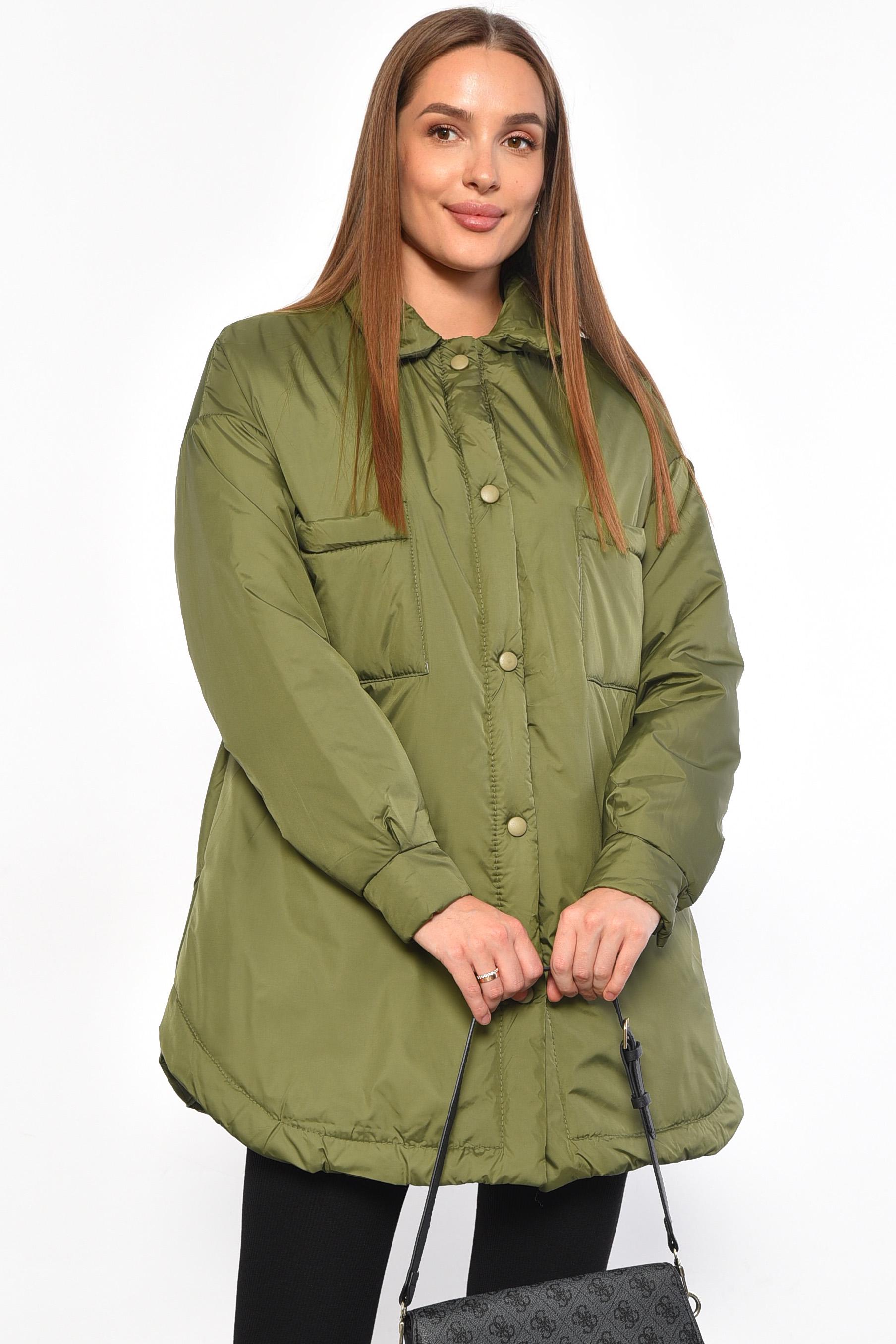 Куртка женская демисезонная L-XL Хаки (187142)