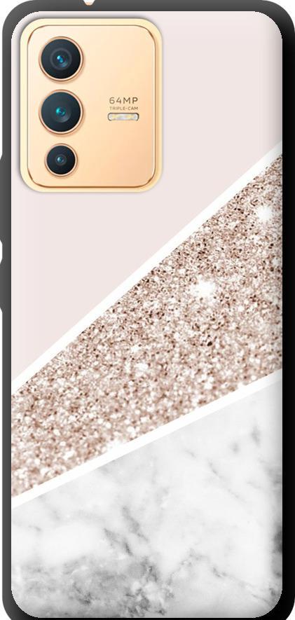 Чехол на Vivo V23 Пастельный мрамор (4342b-2642-42517)
