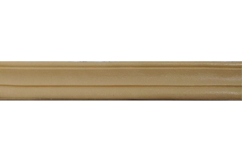 Плинтус-багет самоклеящийся/гибкий 2400х80 мм Бежевый