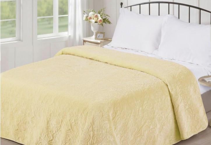 Покривало однотонне стьобане Love You v02 150x200 (m015914)