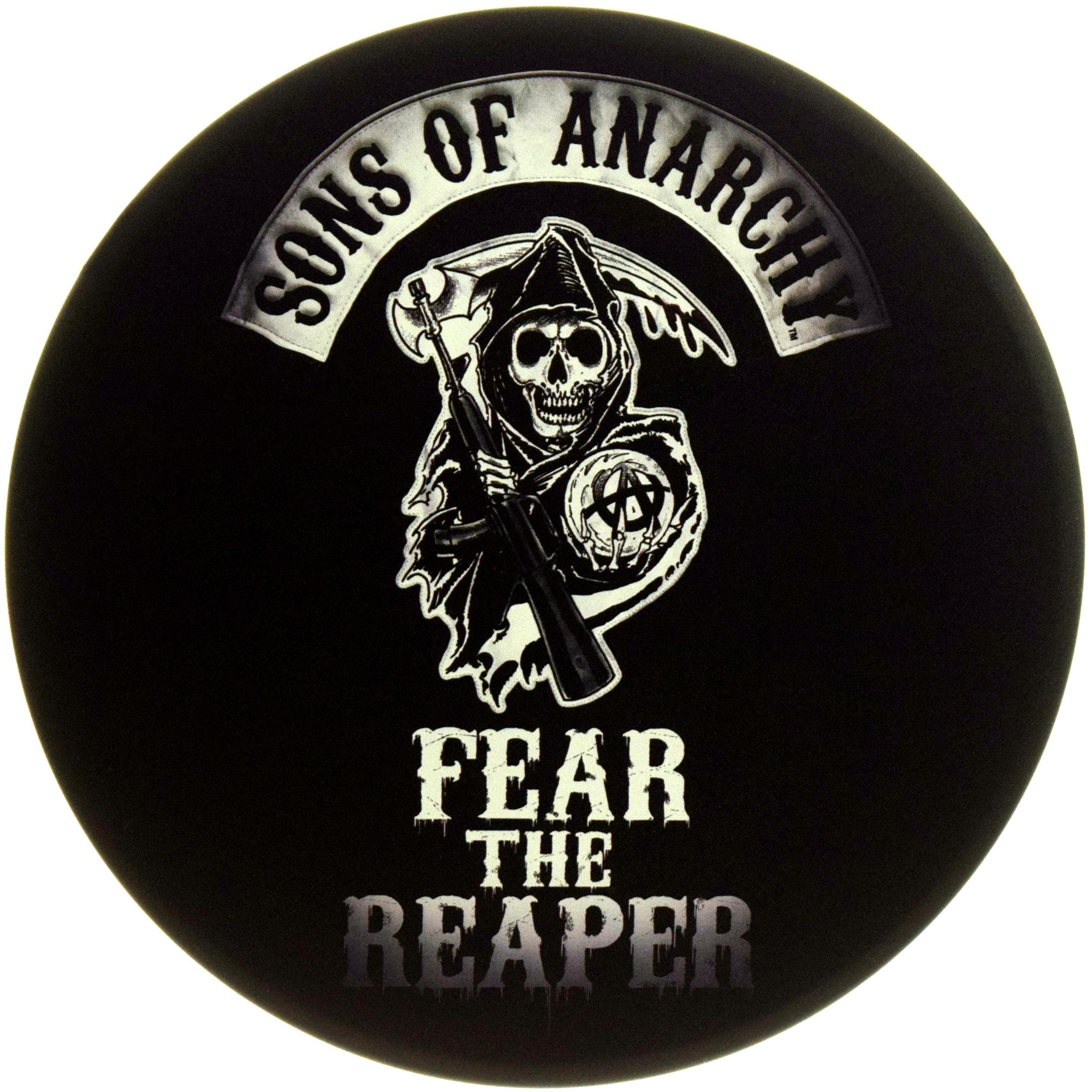 Табличка металева "Sons Of Anarchy" 30 см (ms-104632)