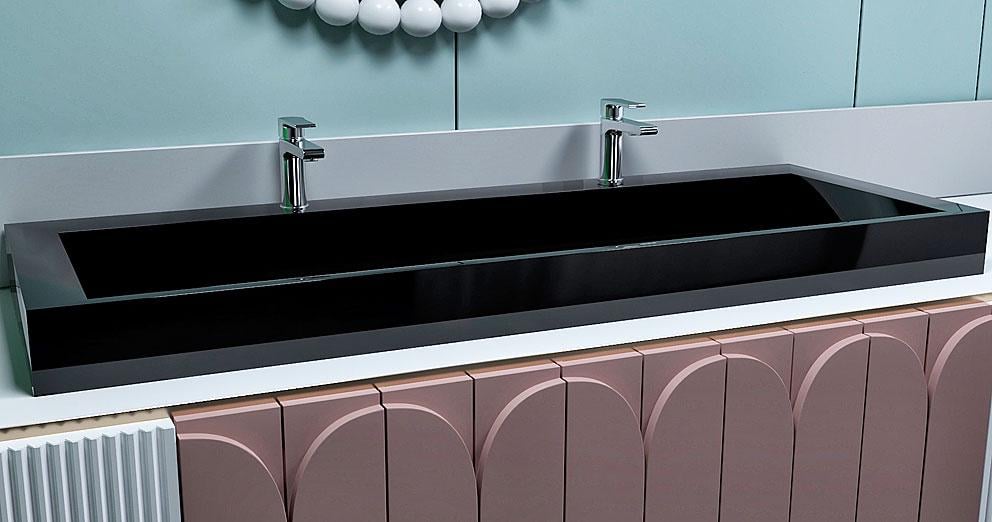 Умывальник накладной Status Boho 150 Black (638) - фото 6