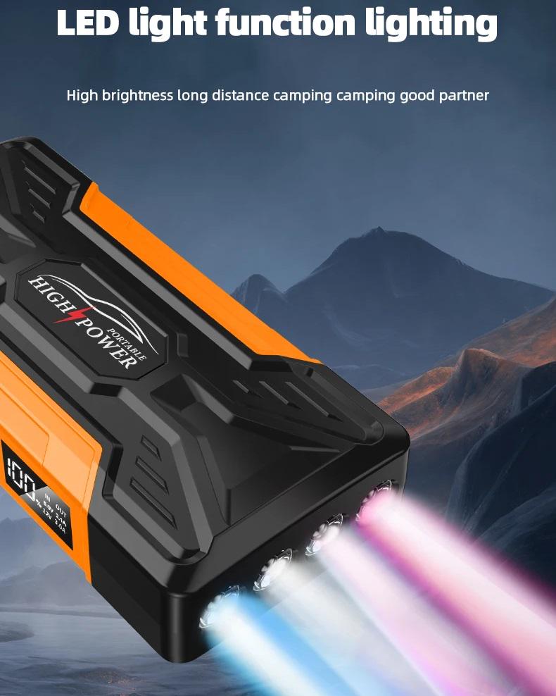 Пуско-зарядное устройство для автомобиля автономное 25000 mAh 2 USB (QY28) - фото 18 Пуско-зарядное устройство для автомобиля автономное 25000 mAh 2 USB (QY28) - фото 18