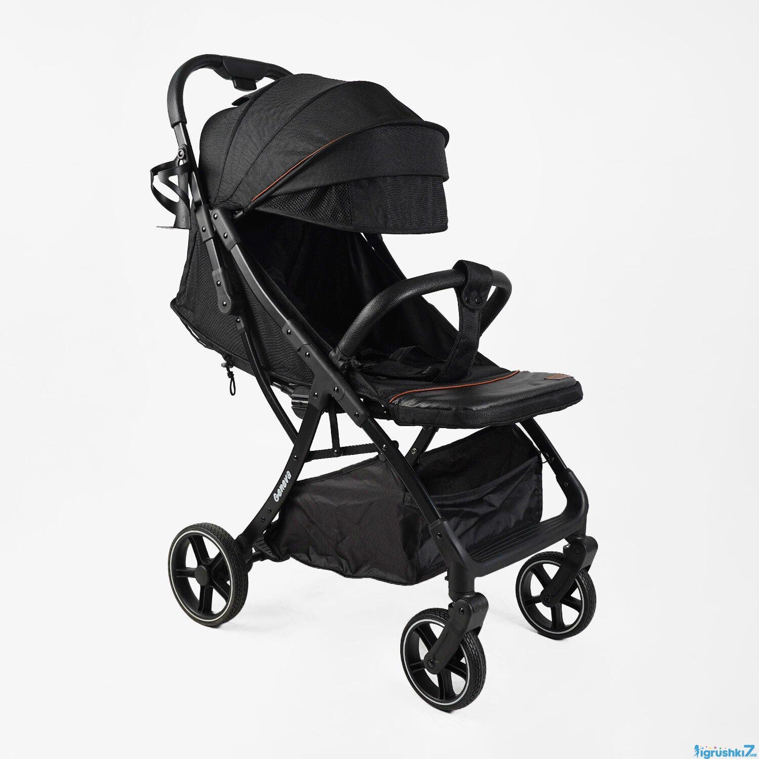 Коляска детская прогулочная Joy Geneva Черный (GN-91378)
