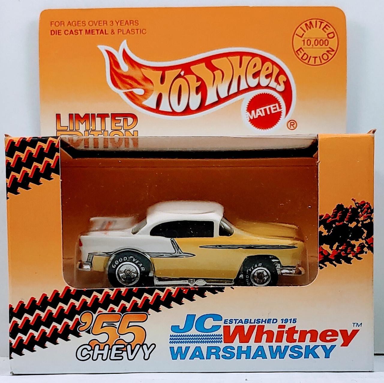 Игрушечная машинка Hot Wheels 55 Chevy 1997 JC Whitney Warshawsky Real Riders LE10000 (15955)