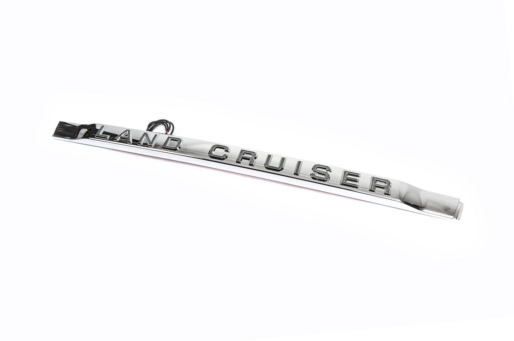 Планка над номером LED 1234 Upgrade для Toyota Land Cruiser 200 abs-пластик Хром