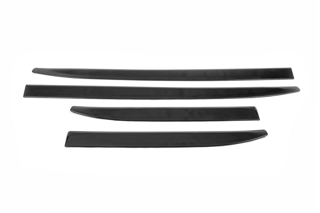 Молдинги дверные 1234 Upgrade для Nissan Patrol Y62 2010-2024 гг. abs-пластик Черный