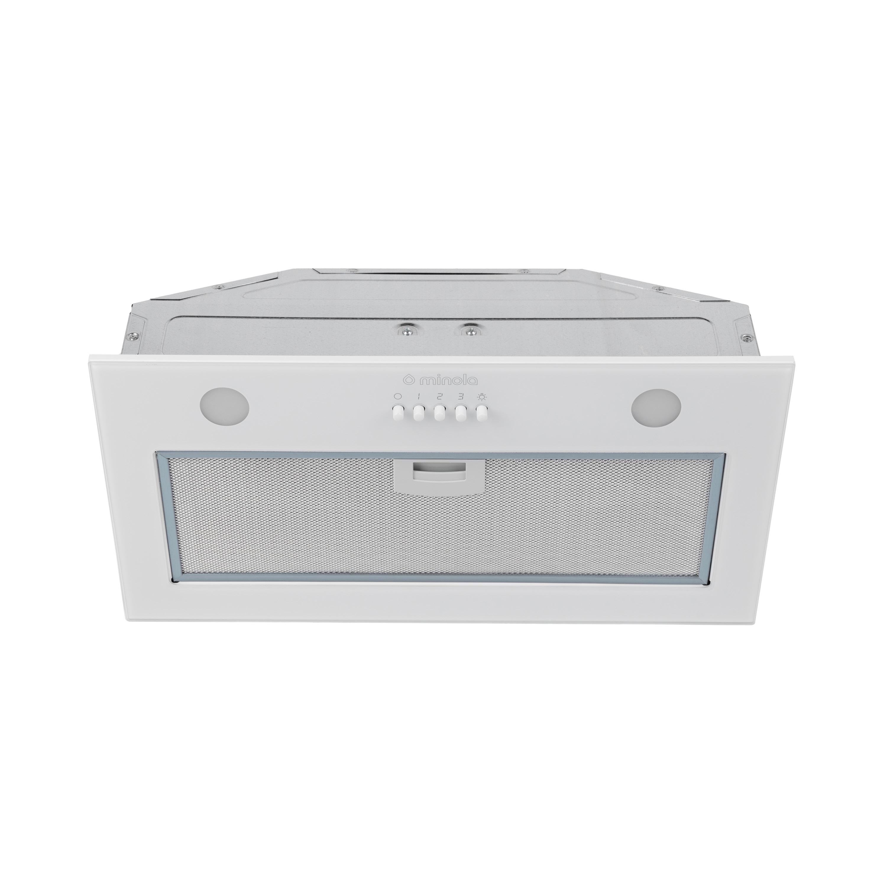 Вытяжка полновстраиваемая Minola HBI 52621 Glass 700 LED White (5902767908320) Вытяжка полновстраиваемая Minola HBI 52621 Glass 700 LED White (5902767908320)