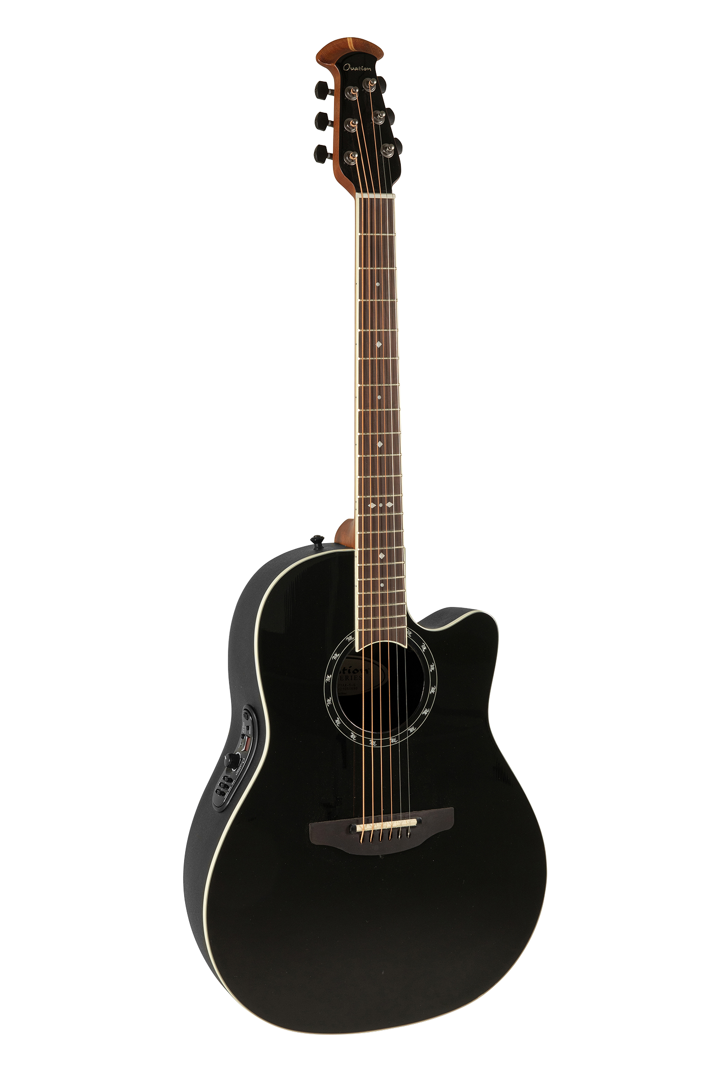 Электроакустическая гитара Ovation Standard Balladeer 2771AX Deep Contour Cutaway Black (G-OV551107)