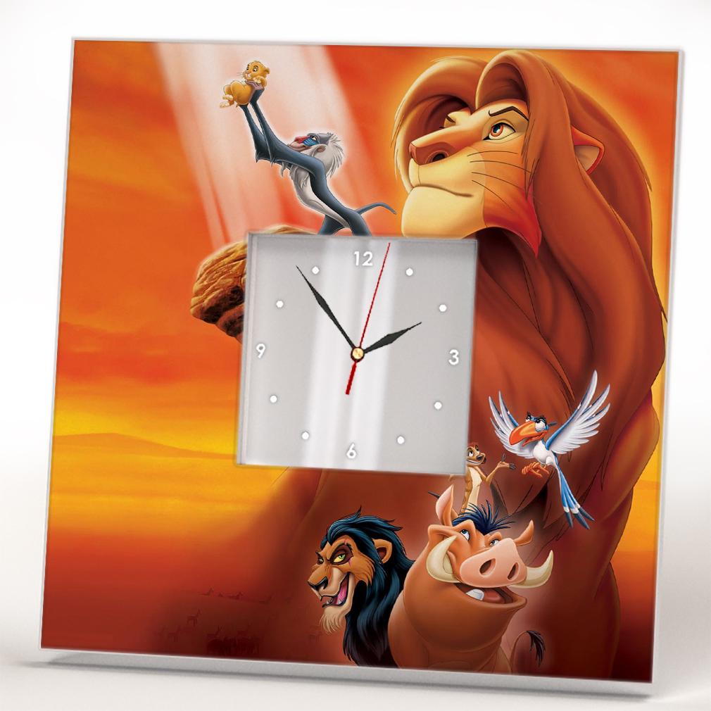 Часы Мульфильм ''Король Лев'' 260x260 мм (C04599)