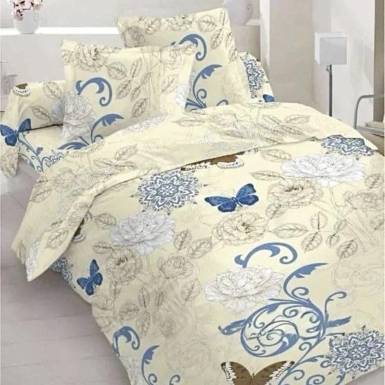 Комплект постельного белья Vital Textile Голд Люкс бязь полуторный 150х220 см (BL1.5-624)