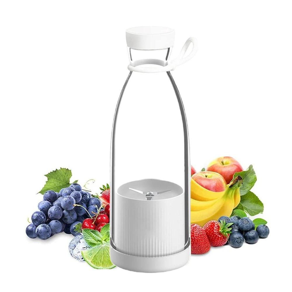 Блендер акумуляторний Fresh Juice 380 мл 1200 мАч White - фото 6