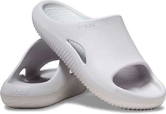 Шльопанці чоловічі Crocs Mellow Recovery Slide Atmosphere р. 43-44 Сірий (11990)