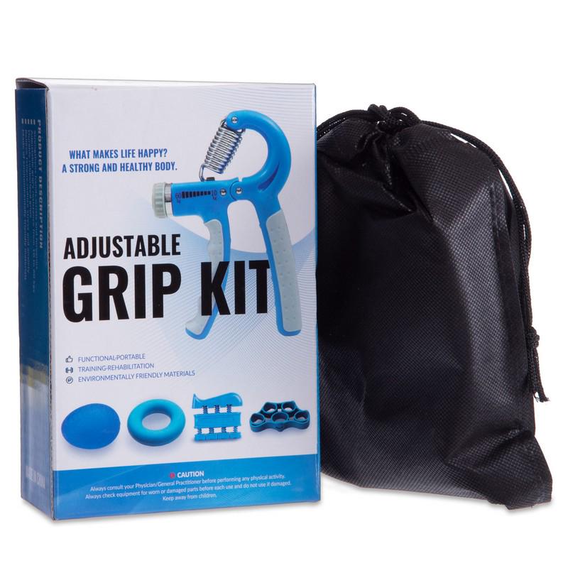 Набор эспандеров кистевых для пальцев и запястья Jello FI-2527 4 шт. Голубой (NA000648) - фото 7 Набор эспандеров кистевых для пальцев и запястья Jello FI-2527 4 шт. Голубой (NA000648) - фото 7