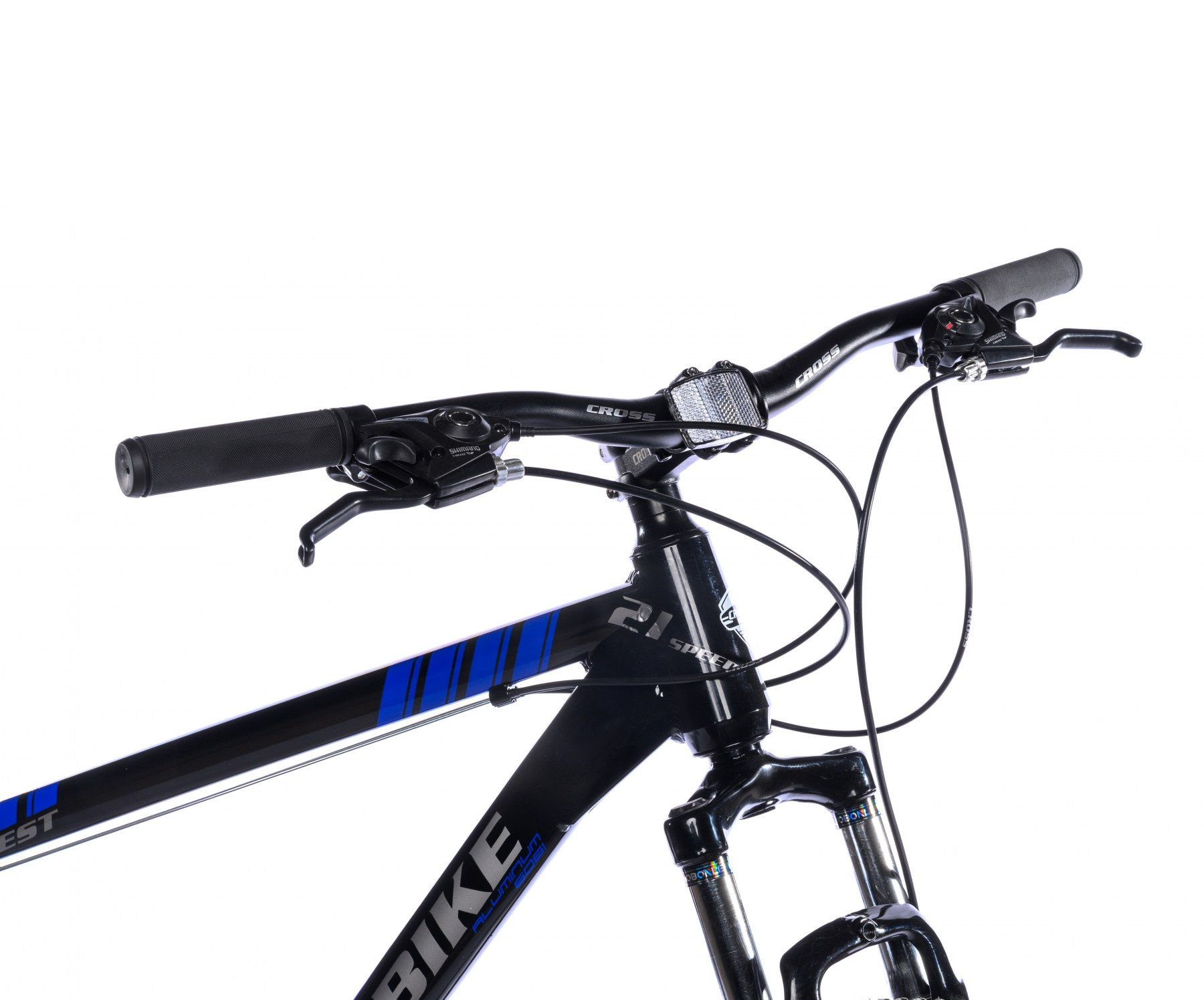 Велосипед Crossbike Everest 2024 29" 19" Black/Blue - фото 3