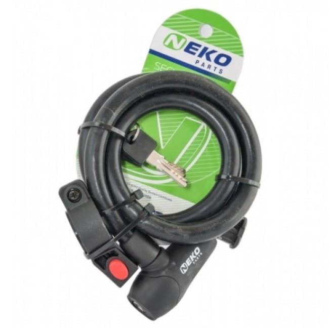 Замок Neko 576 спираль силикон 15x1000 мм (1052-NK-576)