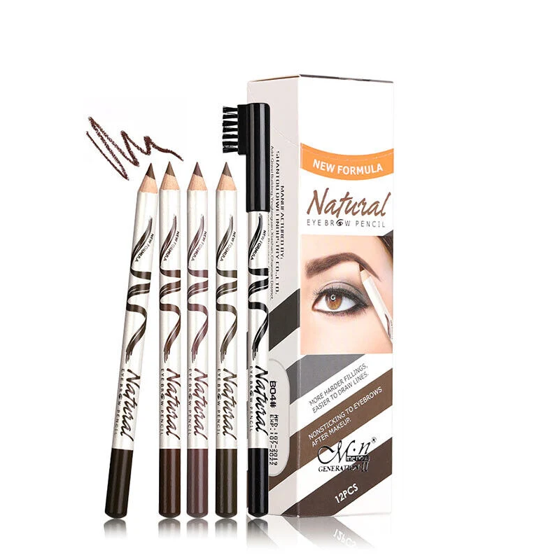 Карандаш для бровей menow natural Eyeliner №3 Коричневый (011121)