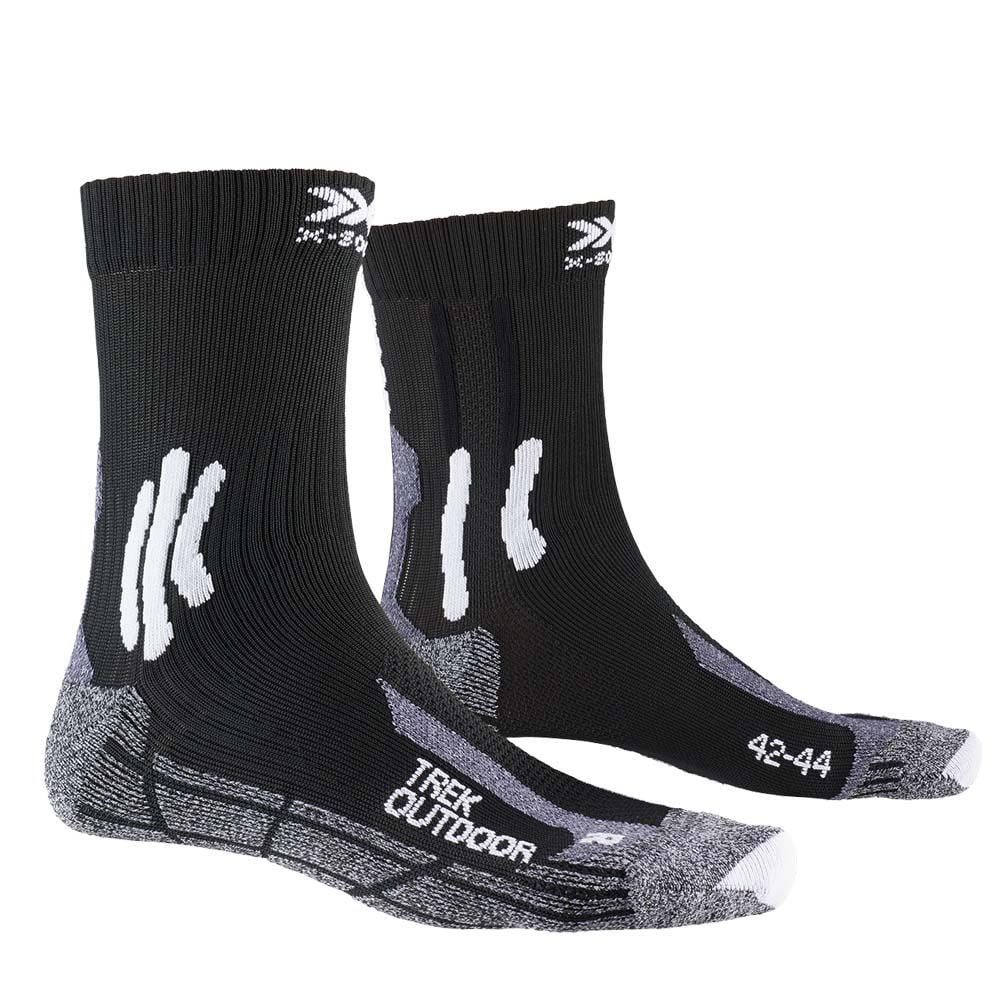 Носки X-SOCKS Trek Outdoor 4.0 XS-TS13S19U-B010 p. 39/41 Opal Black/Dolomite Grey Melange