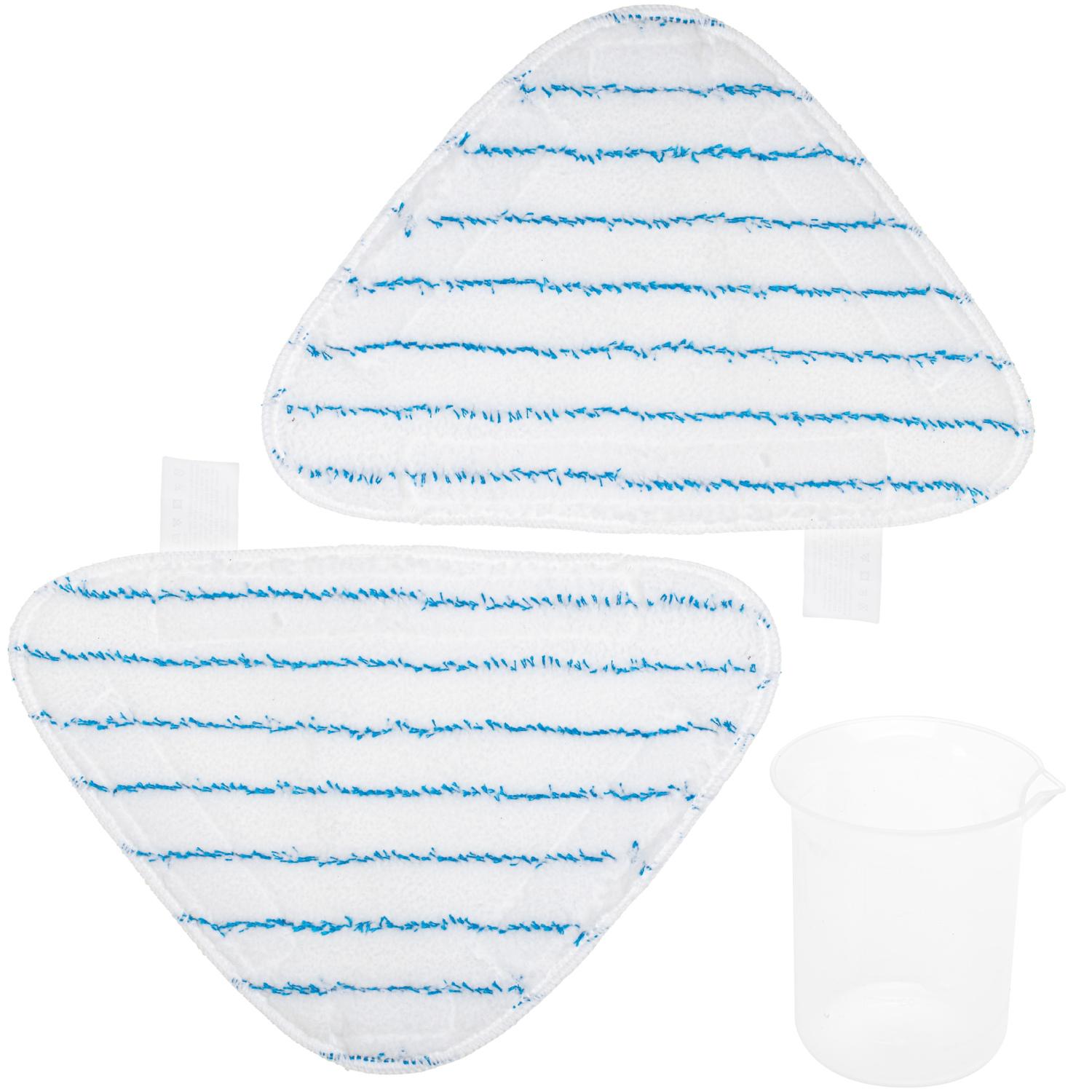 Швабра паровая Adler AD 7068 1300W 350 мл 23 г/мин White (AD7068) - фото 6