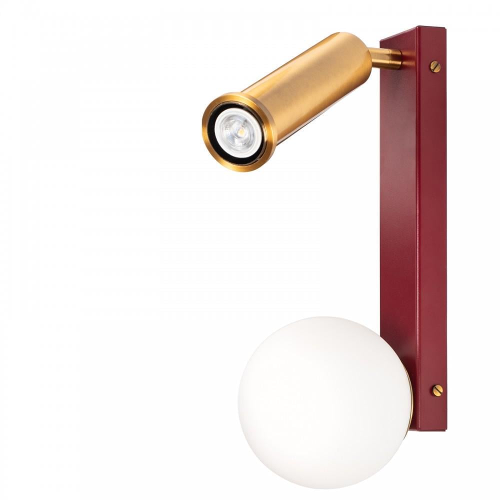 Светильник настенный SPOT N SPHERE Red
