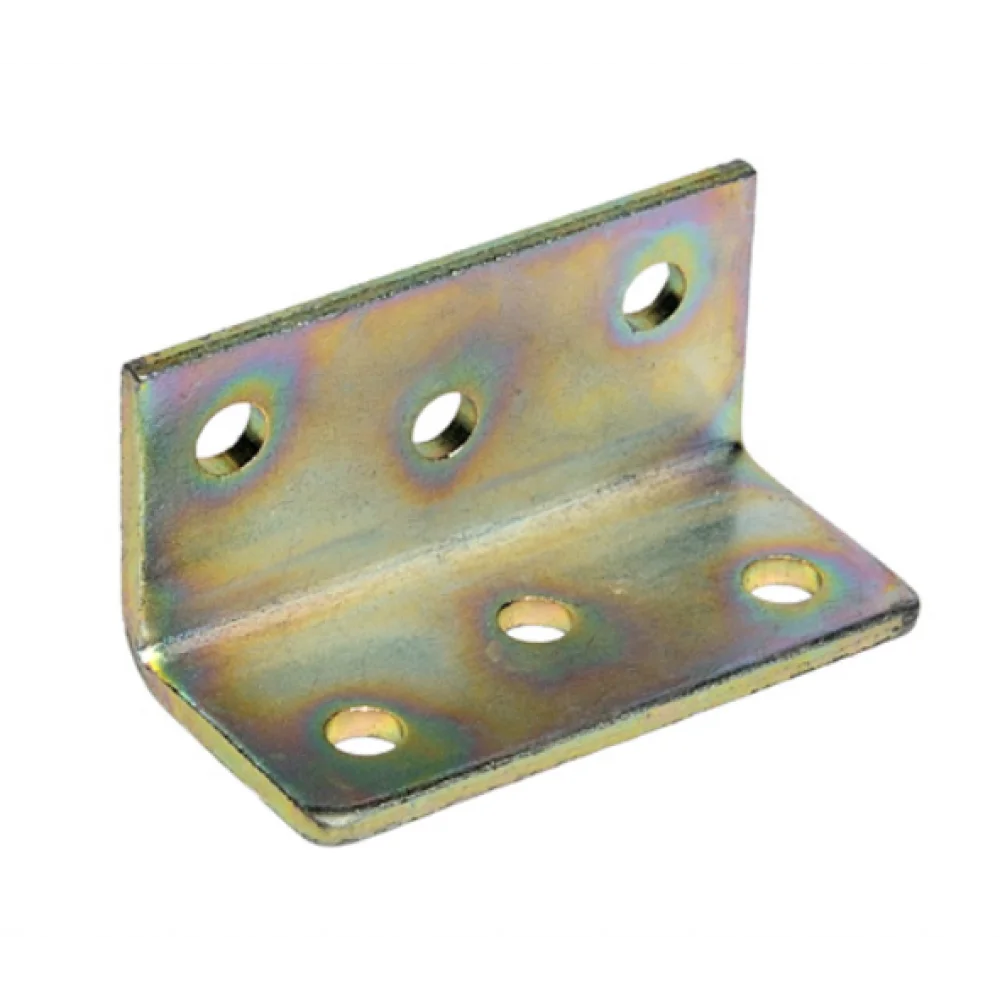 Кутник ХЗШП кріпильний 35х35х75 мм оцинкований монтажний (UK0733)