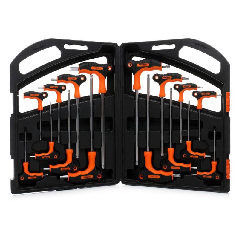 Набор отверток Kraft&Dele KD10907 TORX с холдером 16 шт. (DWK_KD10907)