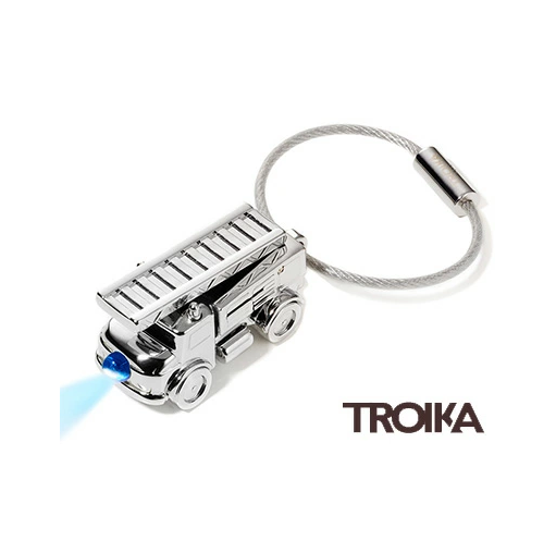 Брелок Пожарная машина с подсветкой 5х2,1х2,5 см