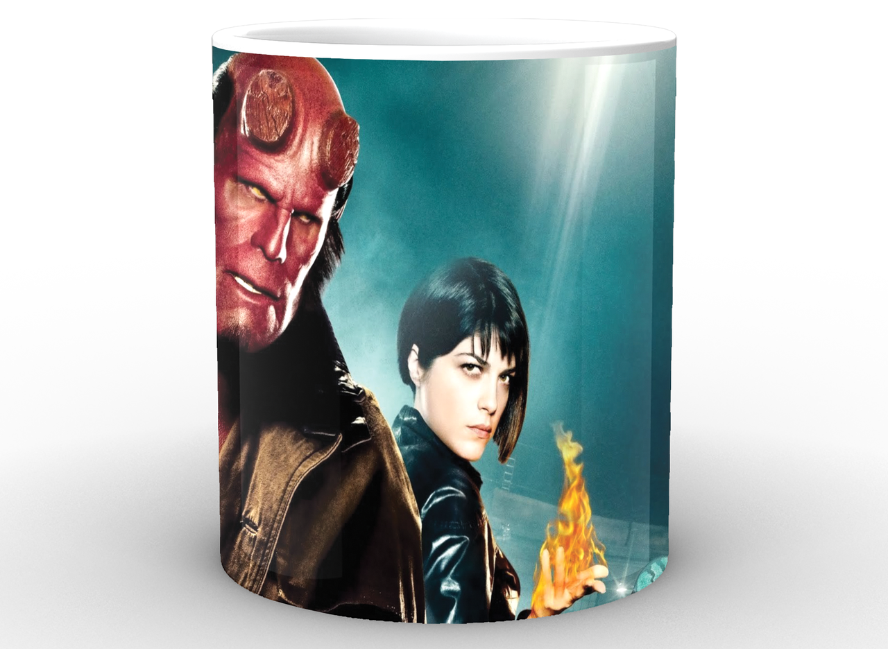 Чашка Gee! Белый Хеллбой Hellboy огонь HL.02.007 - фото 3 Чашка Gee! Белый Хеллбой Hellboy огонь HL.02.007 - фото 3