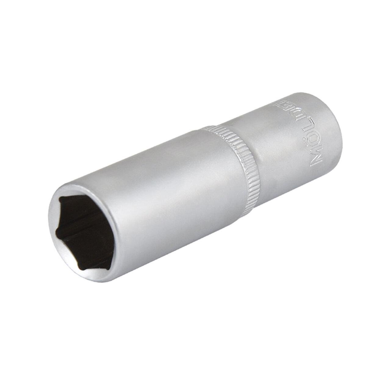 Головка торцева Molder Cr-V 1/2" подовжена 17 мм (4804)