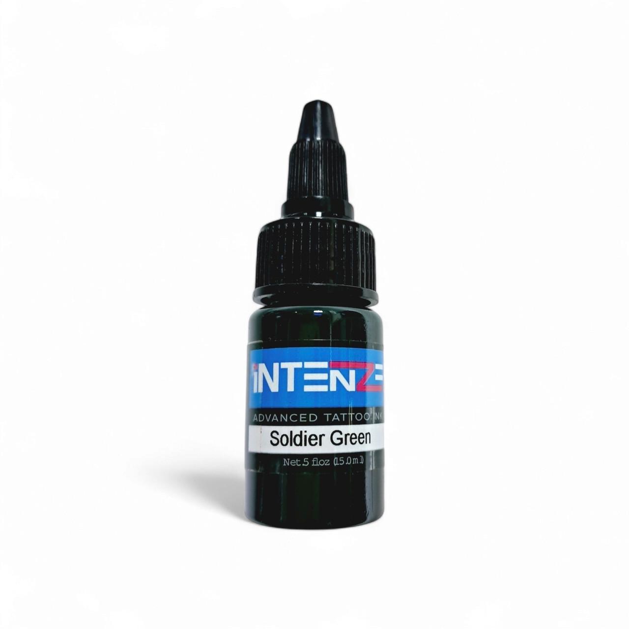Тату фарба Intenze Soldier Green 15 мл