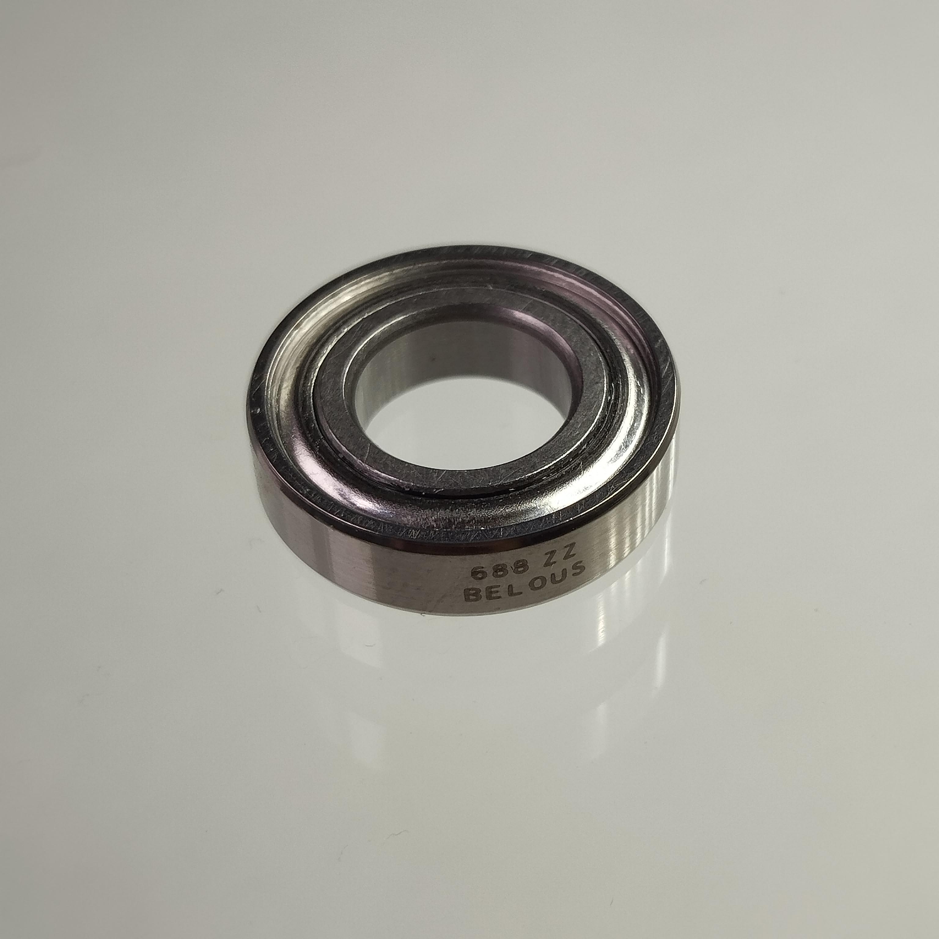 Підшипник BELOUS 688 ZZ кульковий однорядний 8 мм x 16 мм x 4 мм gcr15 ABEC3 rpm10000 (100323) - фото 2 Підшипник BELOUS 688 ZZ кульковий однорядний 8 мм x 16 мм x 4 мм gcr15 ABEC3 rpm10000 (100323) - фото 2