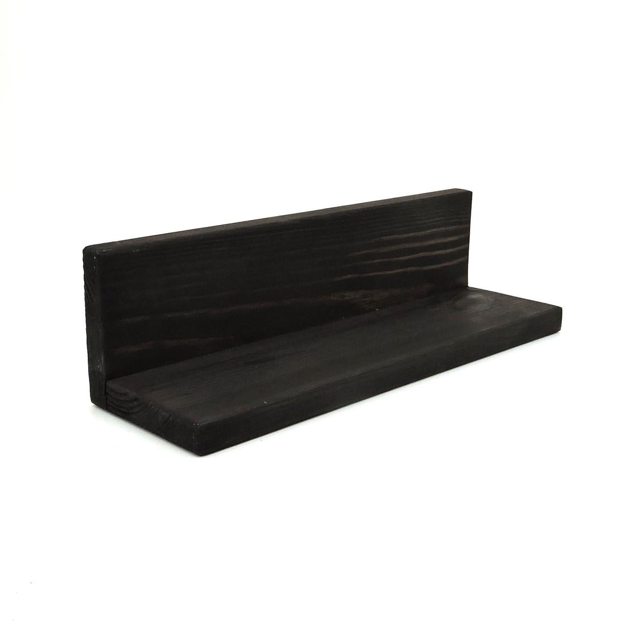 Полка настенная из дерева Палас 40 см Венге (НСП-408012)