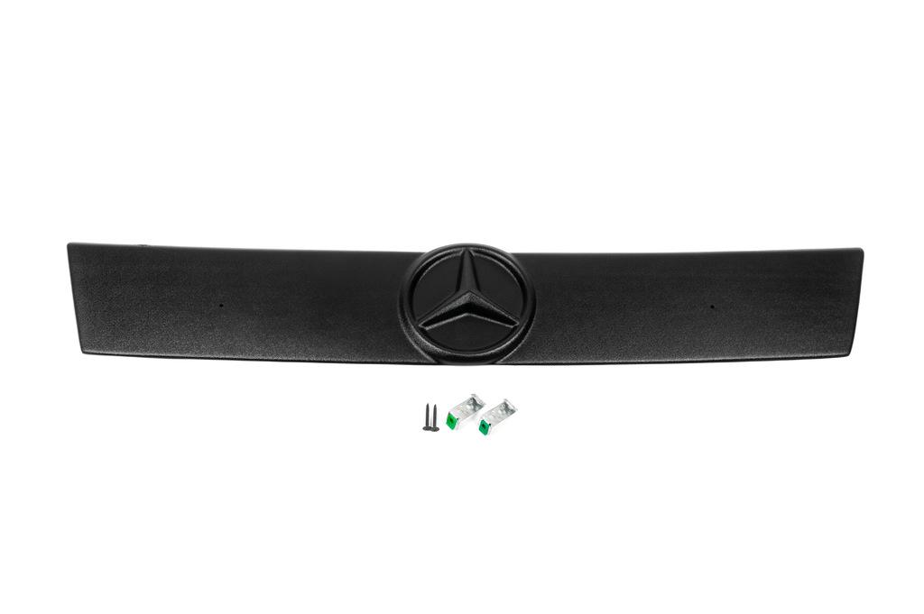 Зимняя накладка на решетку Матовая Digital Designs для Mercedes Vito W638 1996-2003 гг. abs-пластик Черный