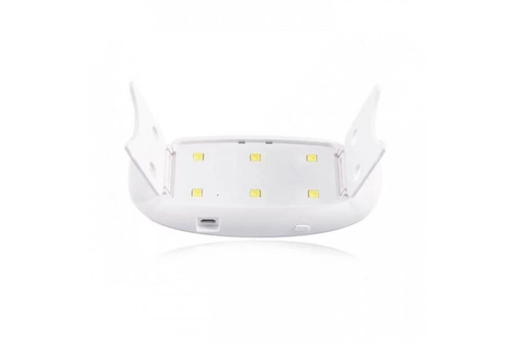 Лампа для маникюра SUN mini 6W UV/LED для полимеризации White (373958) - фото 2