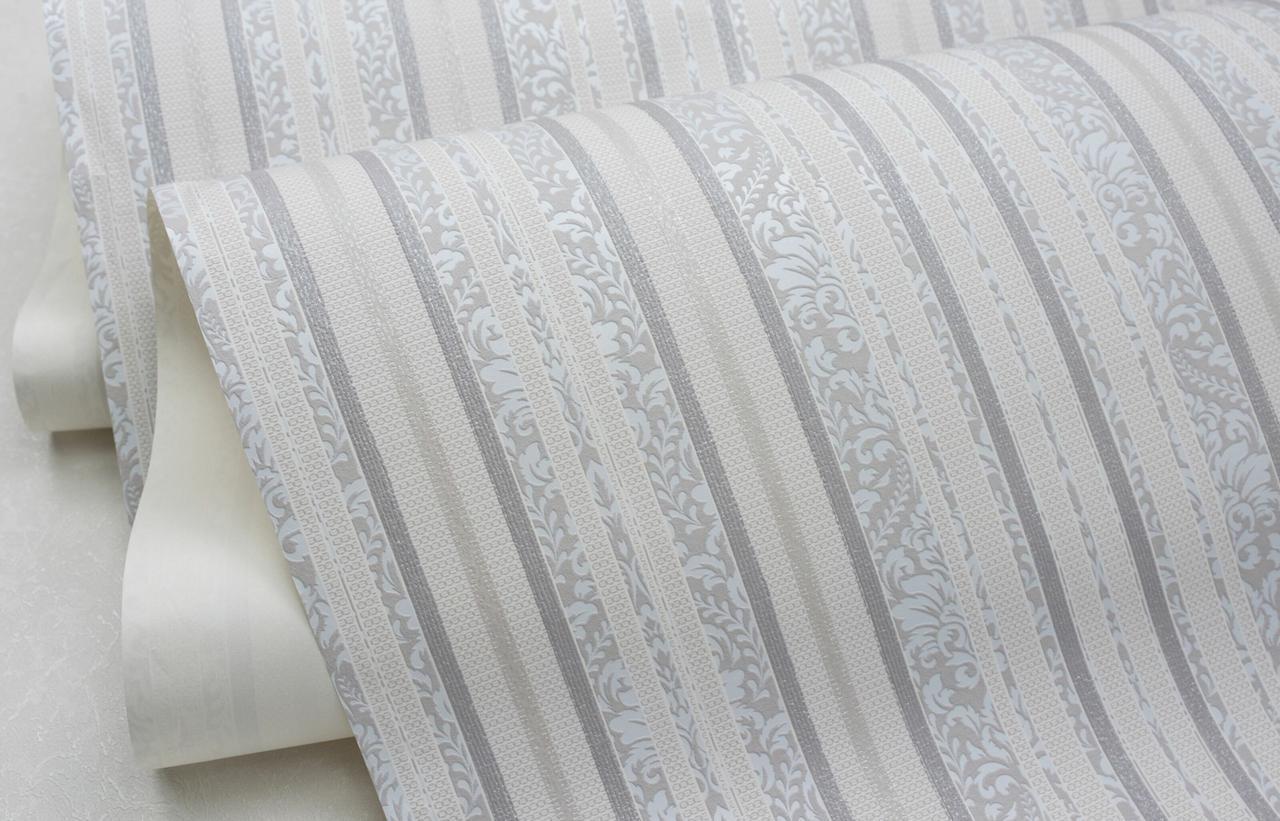 Обои флизелиновые SINTRA Antea 418222 вспененный винил 1,06х10,05 м Серый