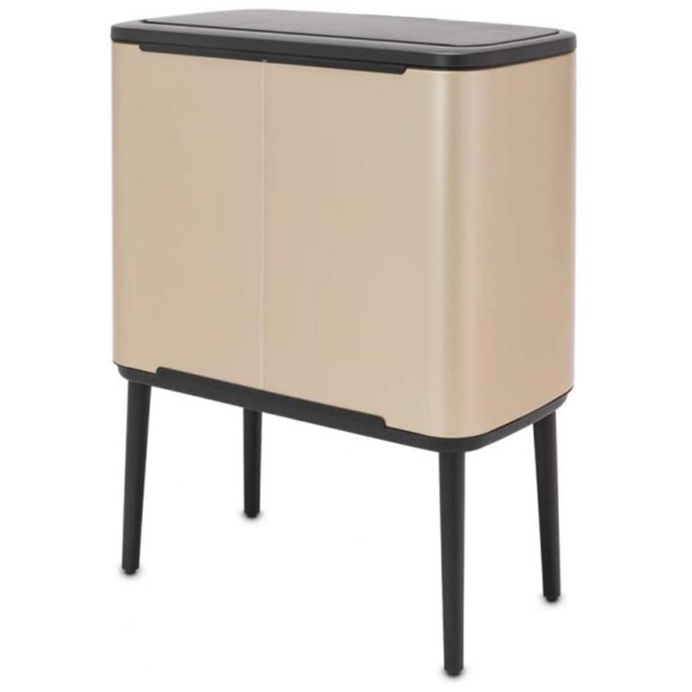 Бак для сміття Brabantia Pedal Bin 11+23 л Бежевий (304620) - фото 2