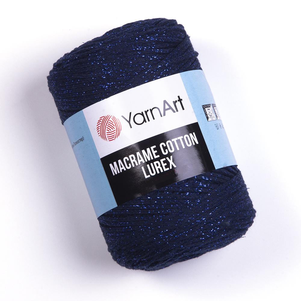 Пряжа YarnArt Macrame Cotton lurex 740