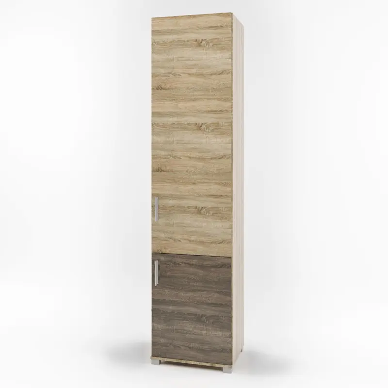 Шафа-пенал Еверест Бриз-15 Дуб сонома/Трюфель (26780703)