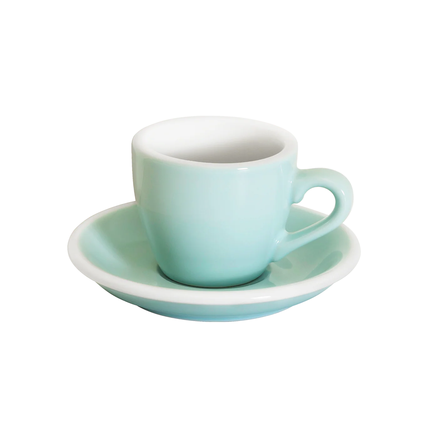 Набор Loveramics EGG Espresso Cup and Saucer чашка и блюдце 80 мл Речной синий