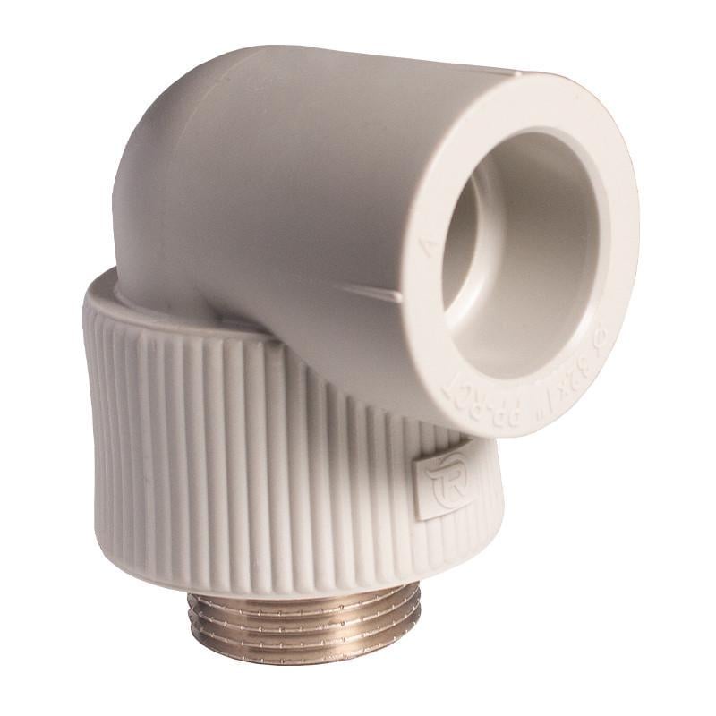 Коліно REIGER PP-R 32 мм х 3/4" із зовнішнім різьбленням (TU-20931)