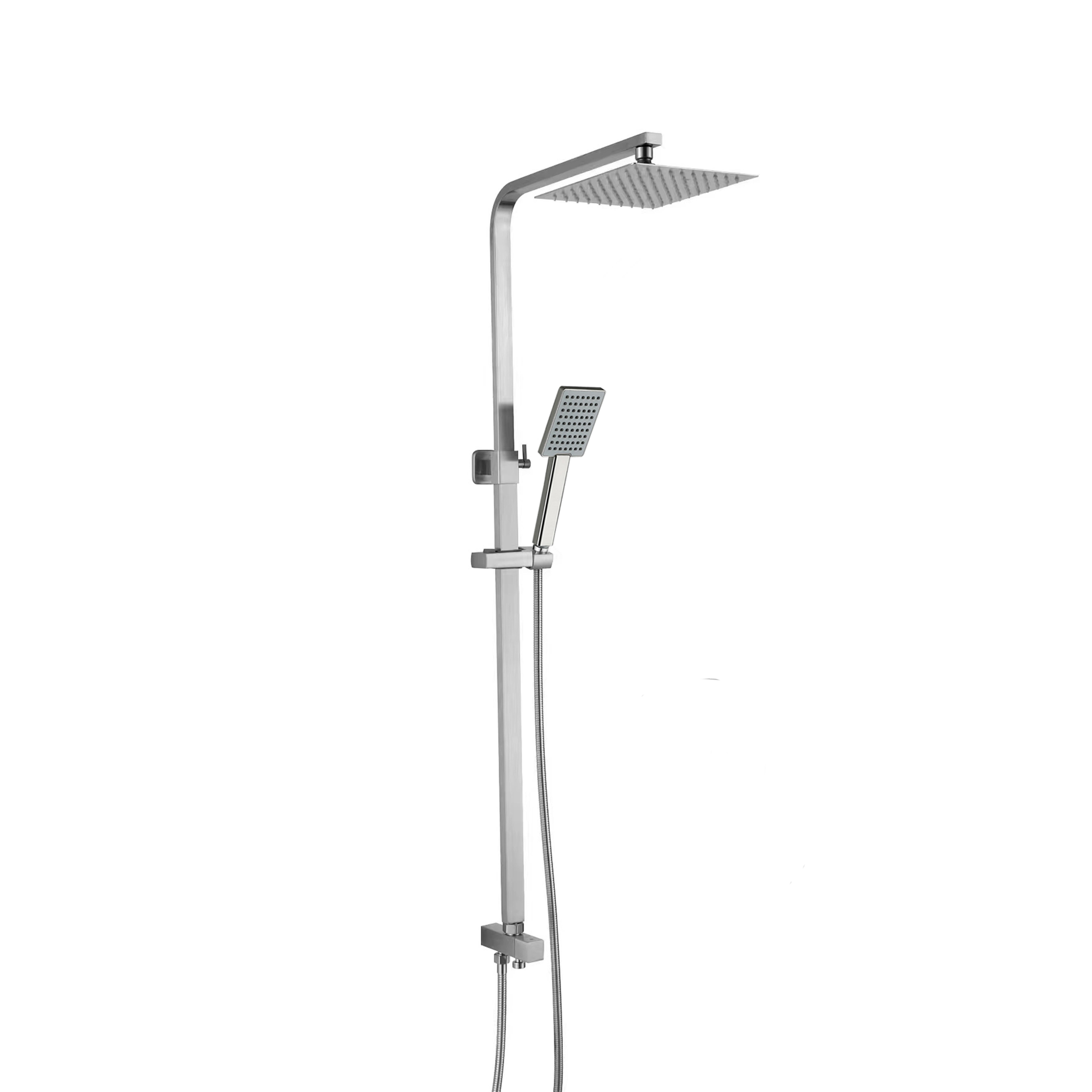 Душевая система без смесителя Lidz Kubis LDKUB1120NKS46111 Сатин (234780)