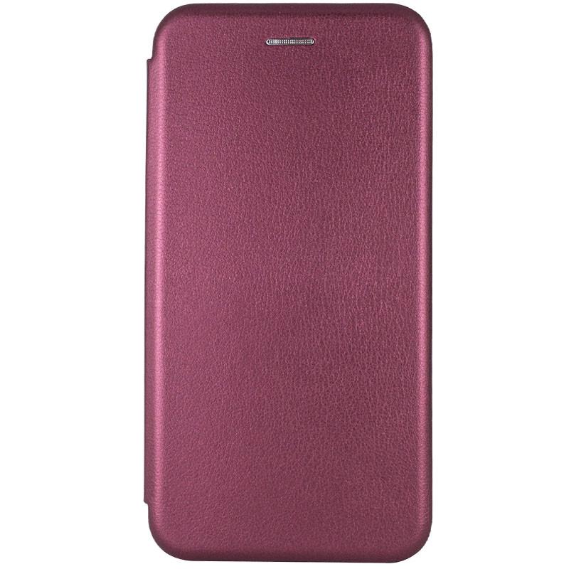 Противоударный Кожаный Чехол (книжка) Classy для Xiaomi Redmi Note 4X / Note 4 (Snapdragon) Бордовый