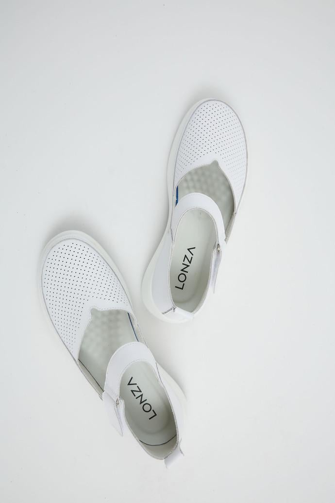 Сандалии женские LONZA на платформе р. 36 Белый (198382) - фото 3 Сандалии женские LONZA на платформе р. 36 Белый (198382) - фото 3
